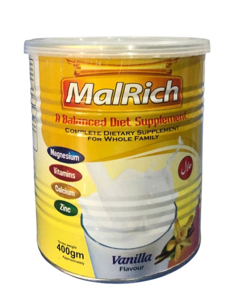 MalRich Milk Supplement - Vanilla Flavour