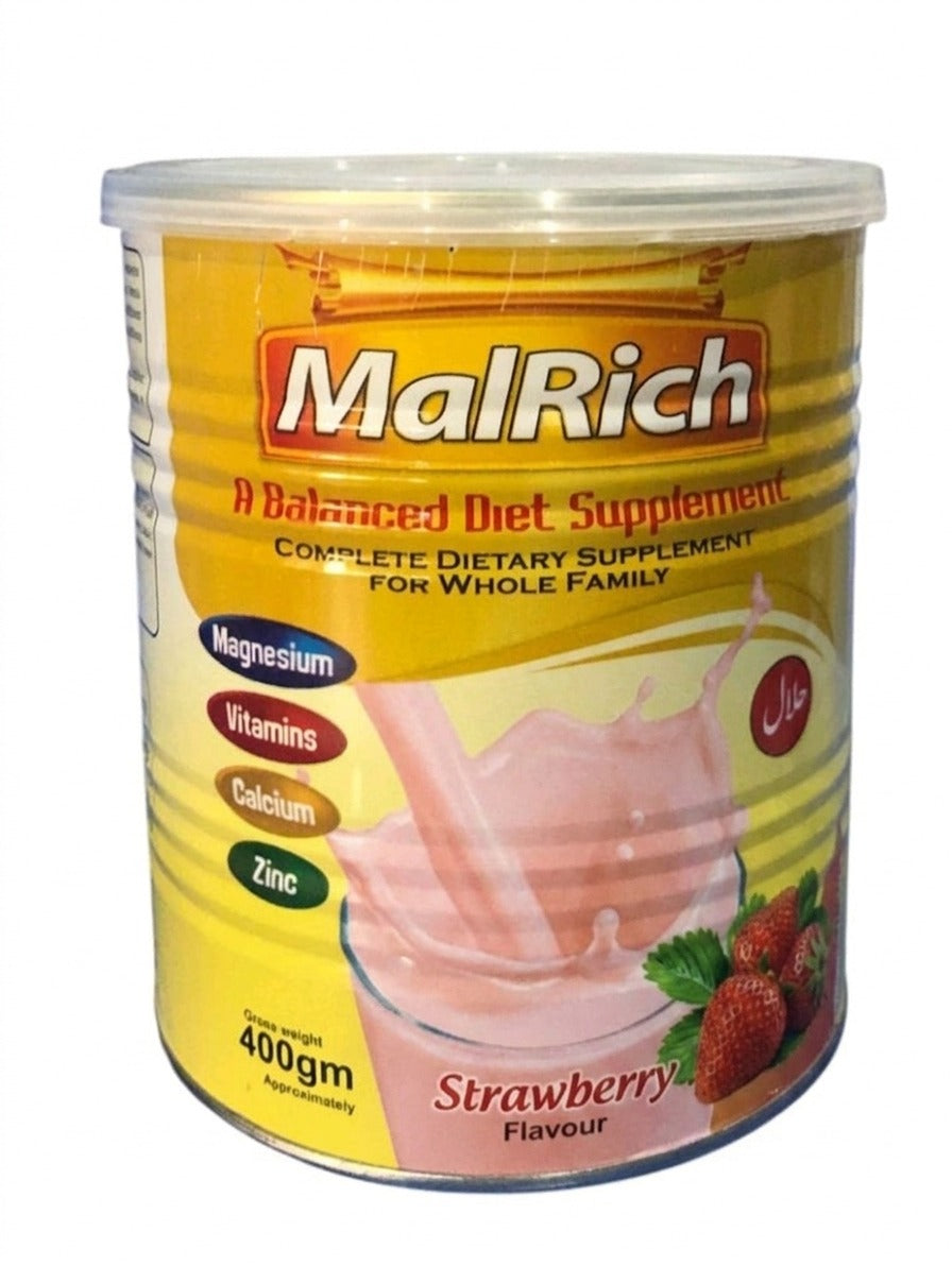 MalRich Milk Supplement - Strawbery Flavour