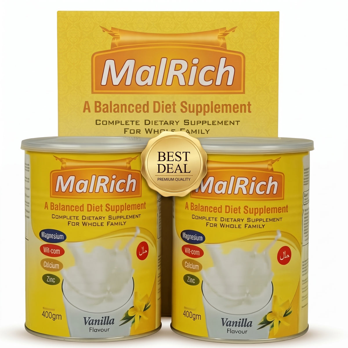 Malrich Deal 400G Buy 2 Get 1 Free (200G)